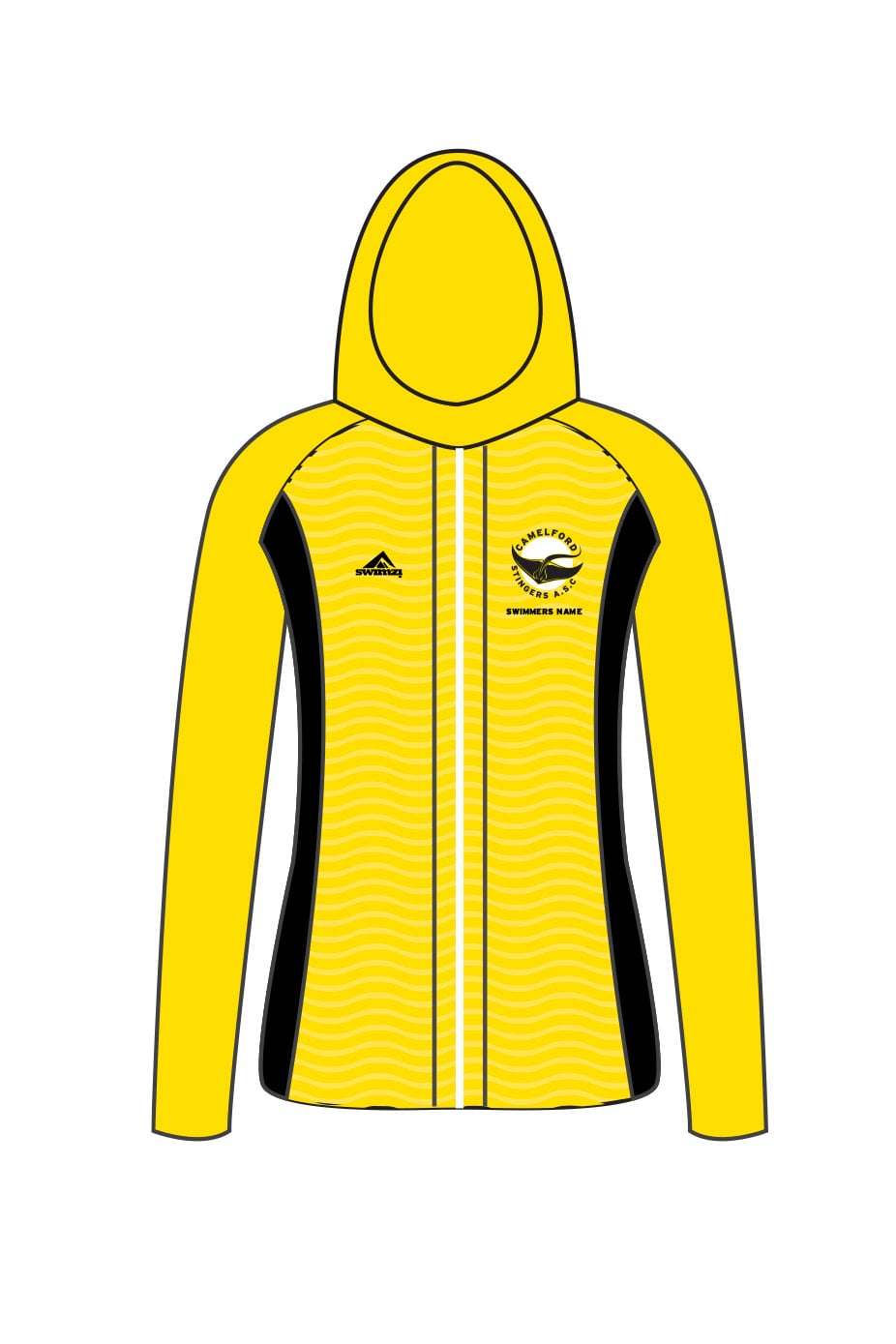 Camelford Stingers ASC Adult Female Zipped Performance Hoodie image 0