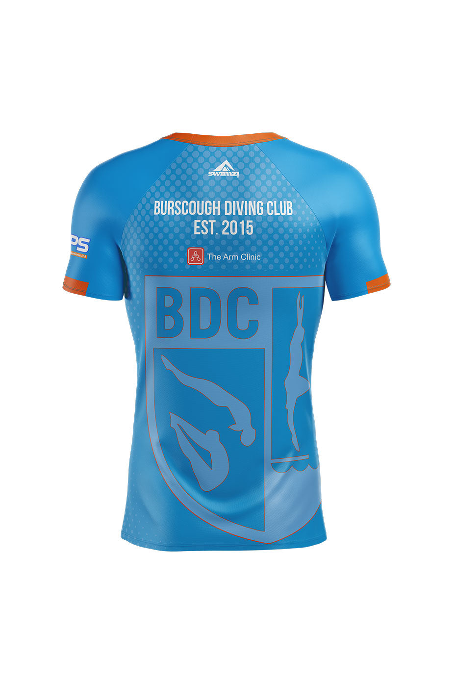 Burscough Diving Club Adult Unisex Compression Shirt - Round Neck image 1