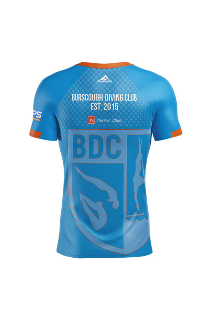 Burscough Diving Club Adult Unisex Compression Shirt - Round Neck image 1