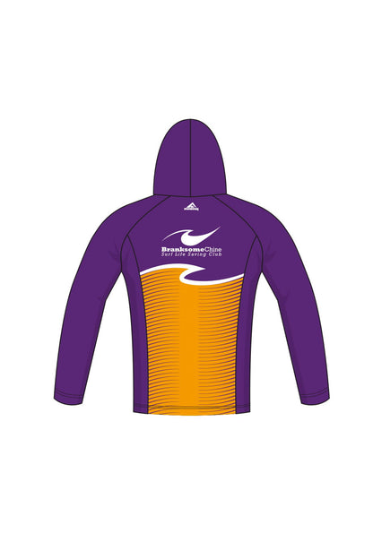 Branksome Chine Surf Life Saving Club Adult Unisex Zipped Performance Hoodie image 1