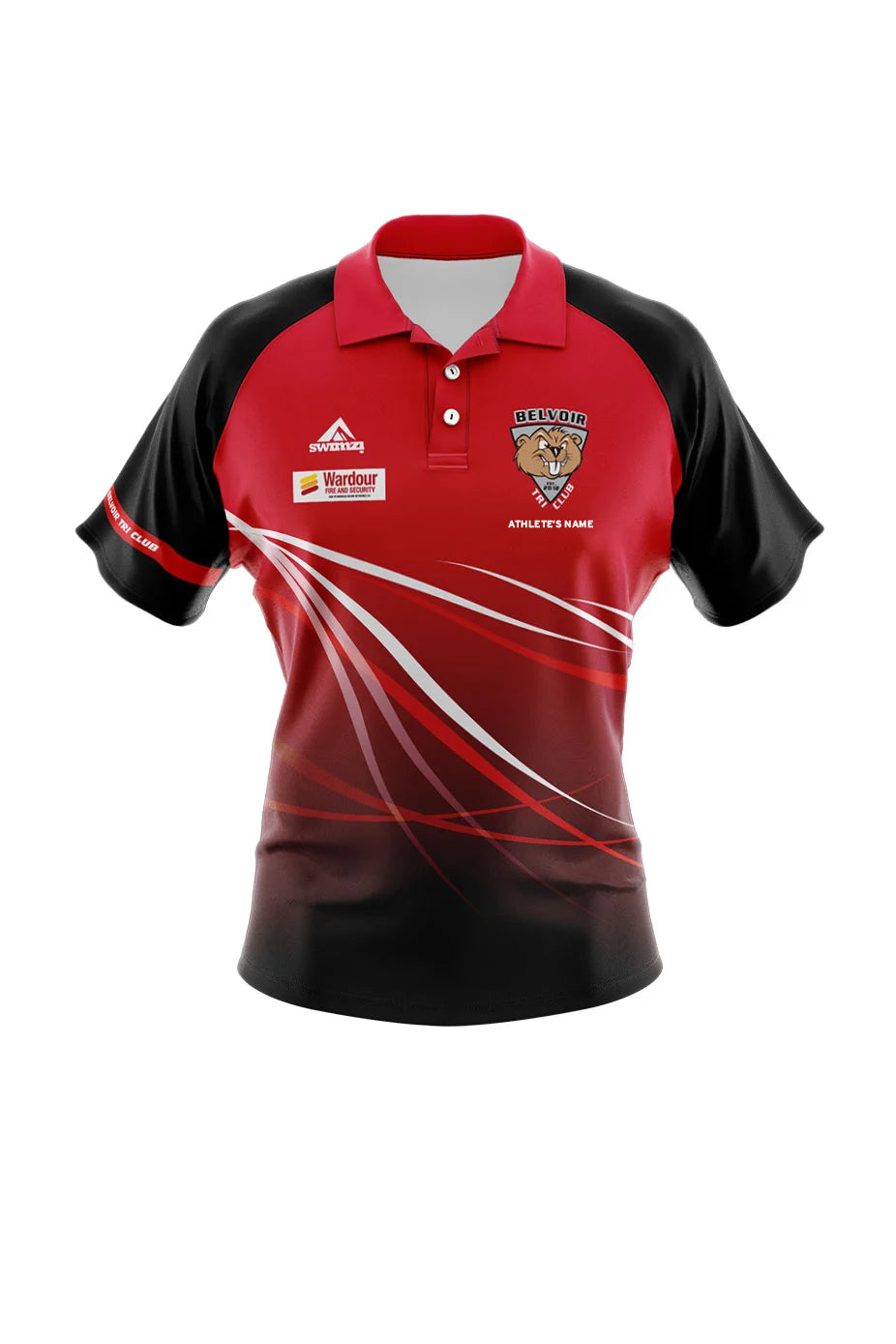 Belvoir Tri Club Adult Female Club Shirt - Polo Neck image 0