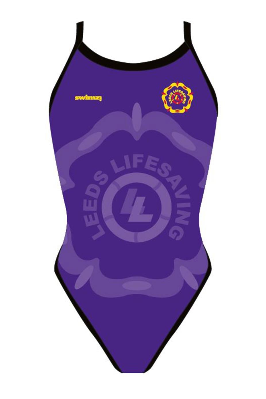 Leeds Lifesaving Adult Female Thinstrap Swimsuit image 1
