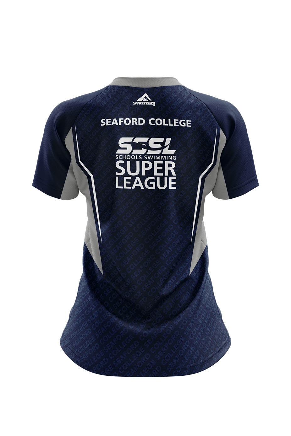 Schools Swimming Super League Adult Female Seaford College Club Shirt - V-Neck image 1