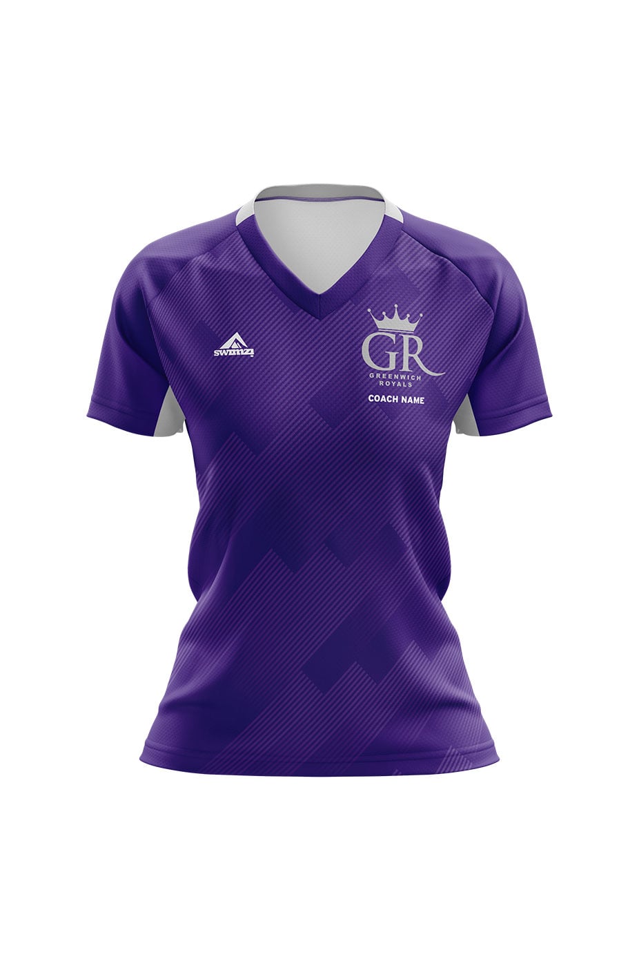 Greenwich Royals SC Adult Female Coach Shirt - V-Neck image 0