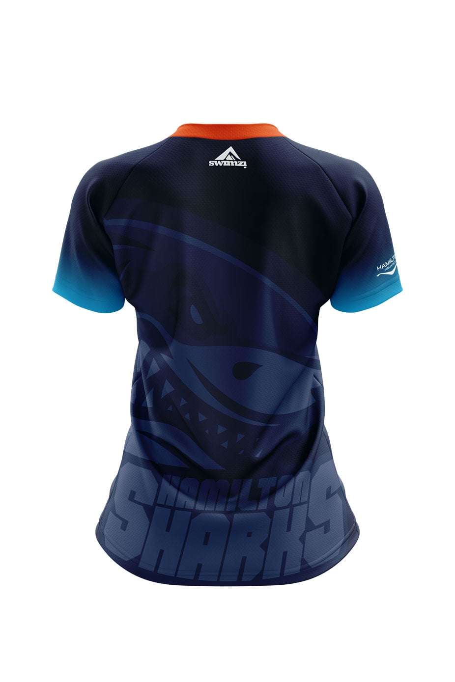 Hamilton Aquatics Adult Female Hamilton Sharks Club Shirt - V-Neck image 1
