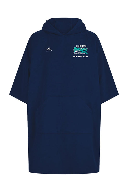 Edlington Stingrays ASC Adult Unisex Towel Poncho - Navy image 0