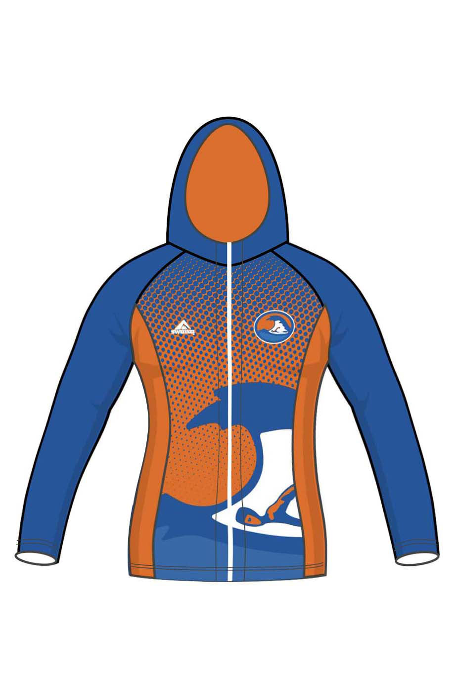 Aberavon Lifeguard Club Adult Female Zipped Performance Hoodie image 0