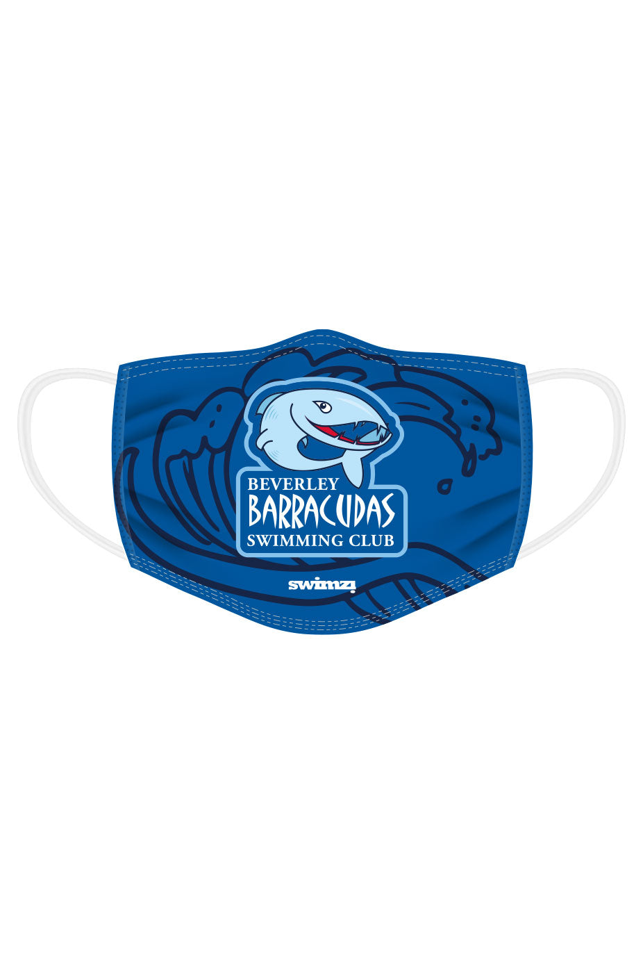 Beverley Barracudas SC Adult Unisex Face Mask image 0