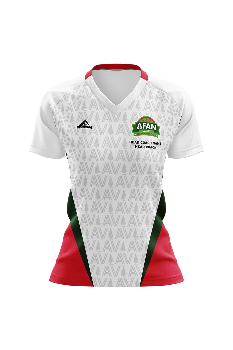Afan Valley SC Adult Female Head Coach Shirt - V-Neck image 0