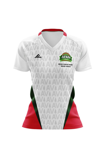 Afan Valley SC Adult Female Head Coach Shirt - V-Neck image 0
