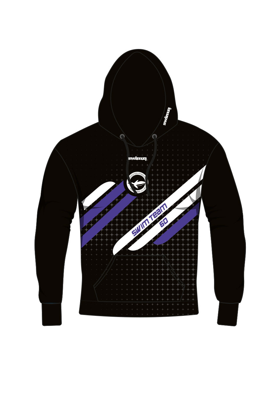 Leicester Penguins SC Kids Unisex Pullover Performance Hoodie image 0