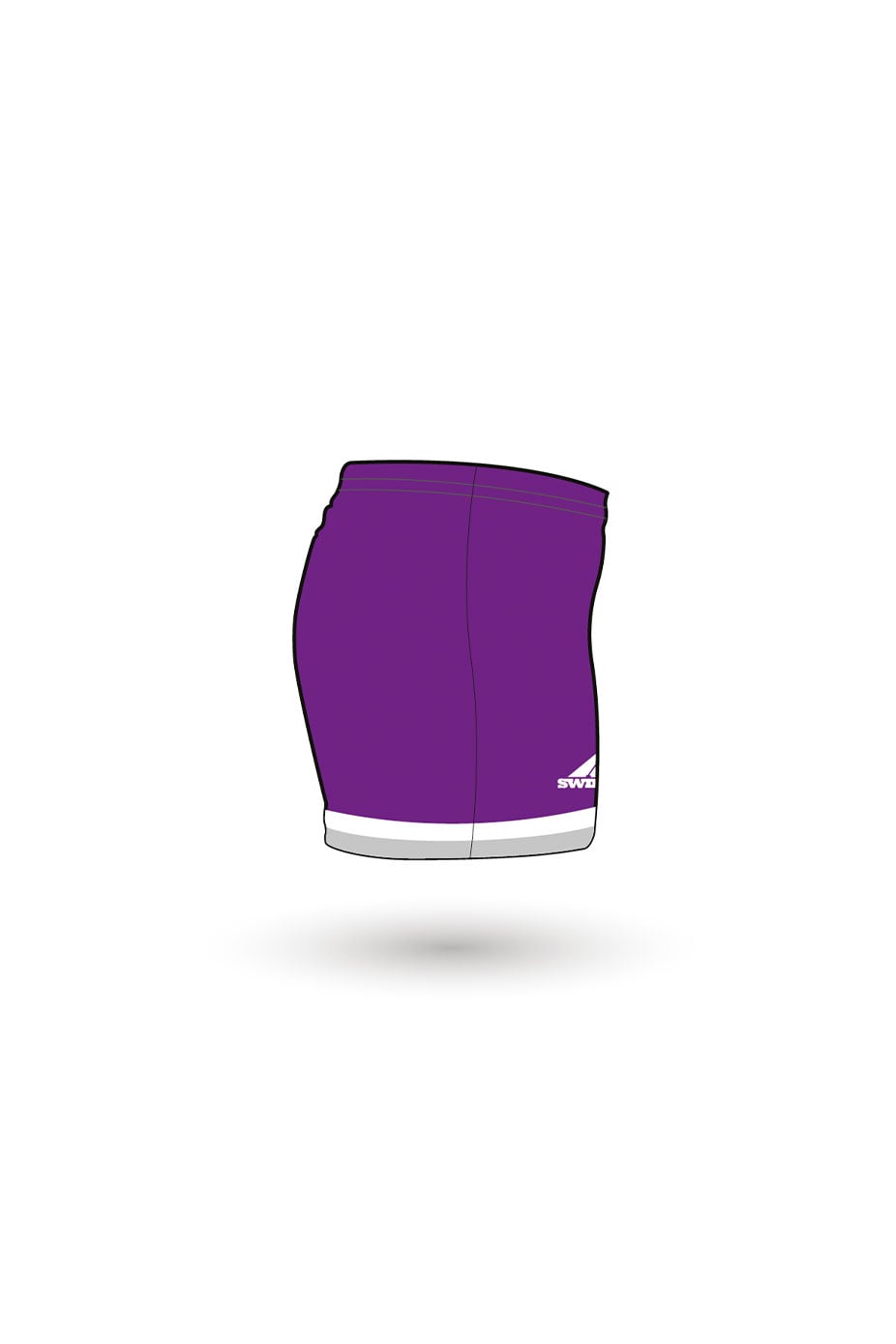 Newham & University of East London Swimming Club Adult Female Hotpants image 1