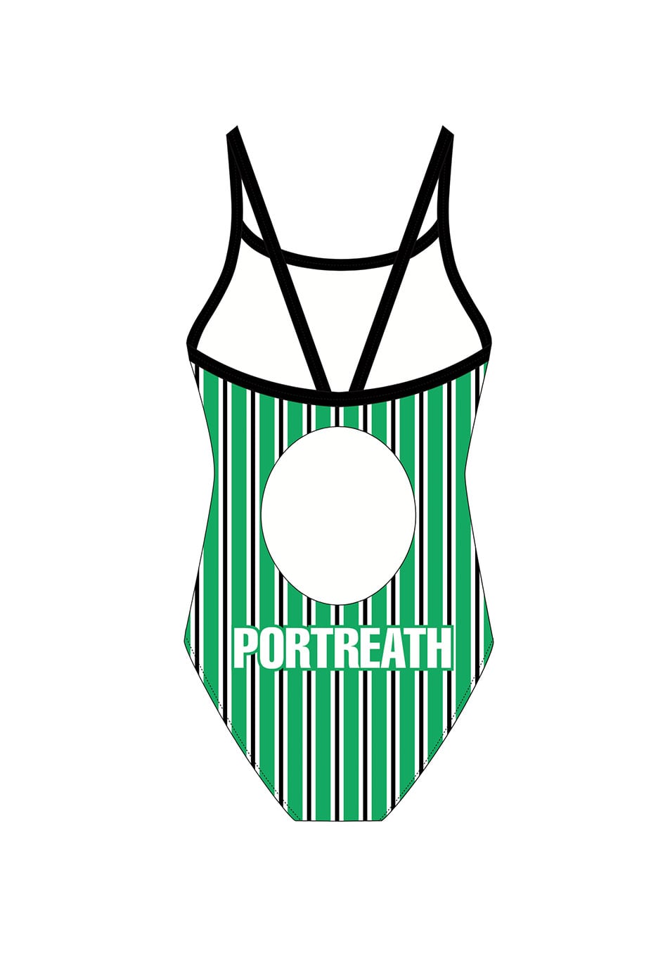 Portreath Surf Lifesaving Club Adult Female Thinstrap Swimsuit image 1
