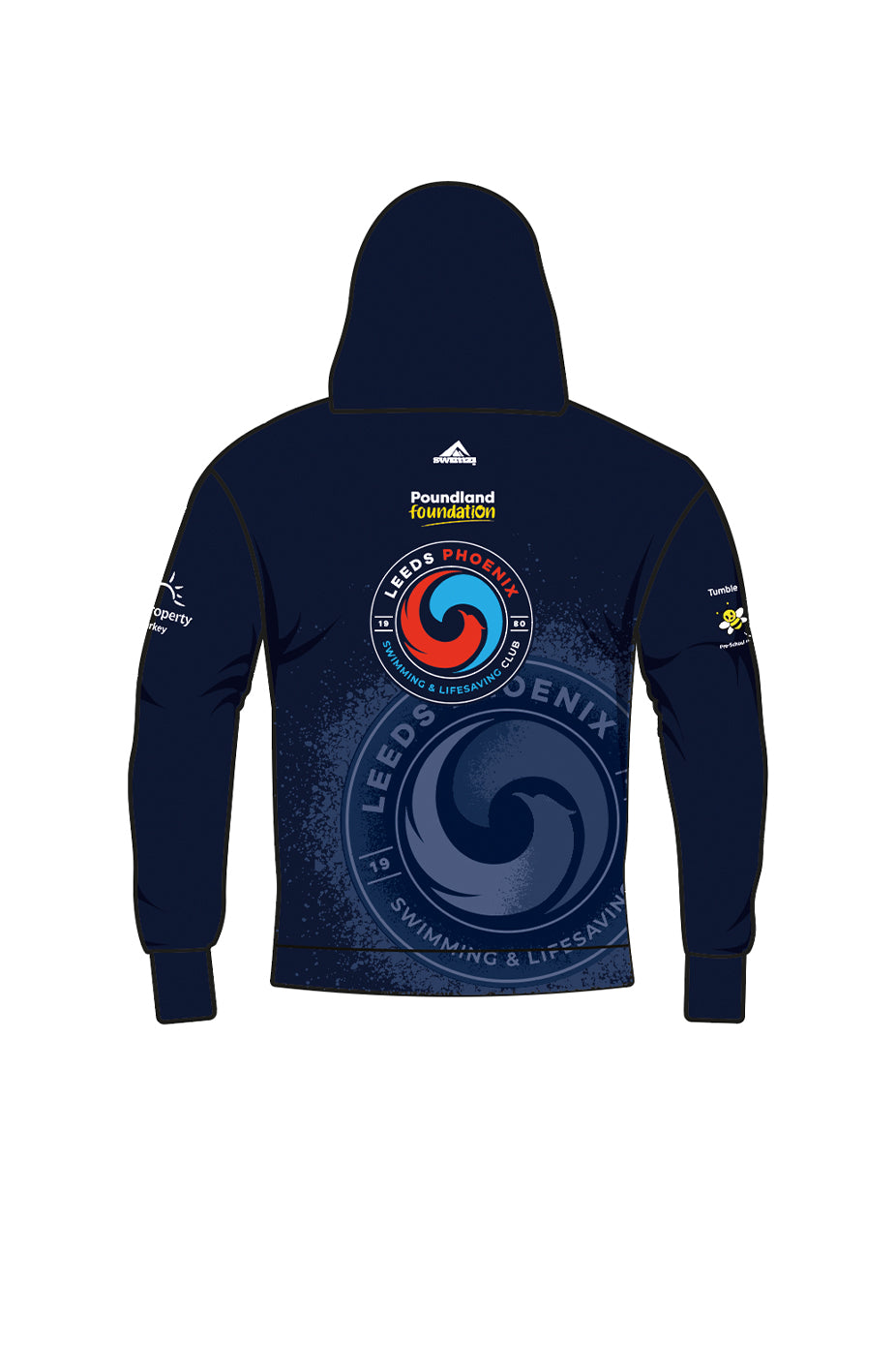 Leeds Phoenix Swimming & Lifesaving Club Adult Unisex Pullover Performance Hoodie image 1