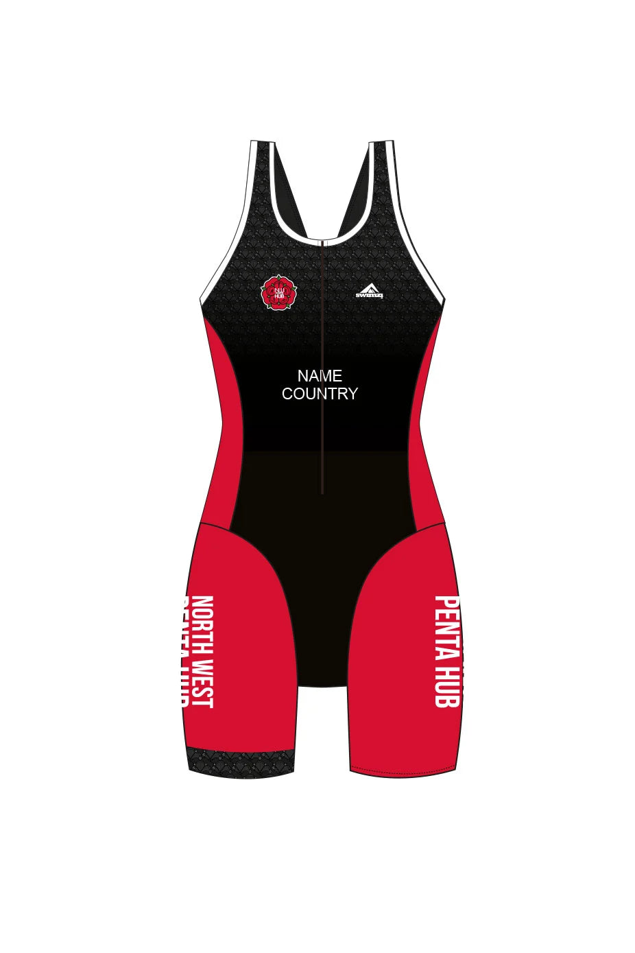 North West Pentathlon Hub Adult Female Sleeveless Tri Suit - Opt2 image 0