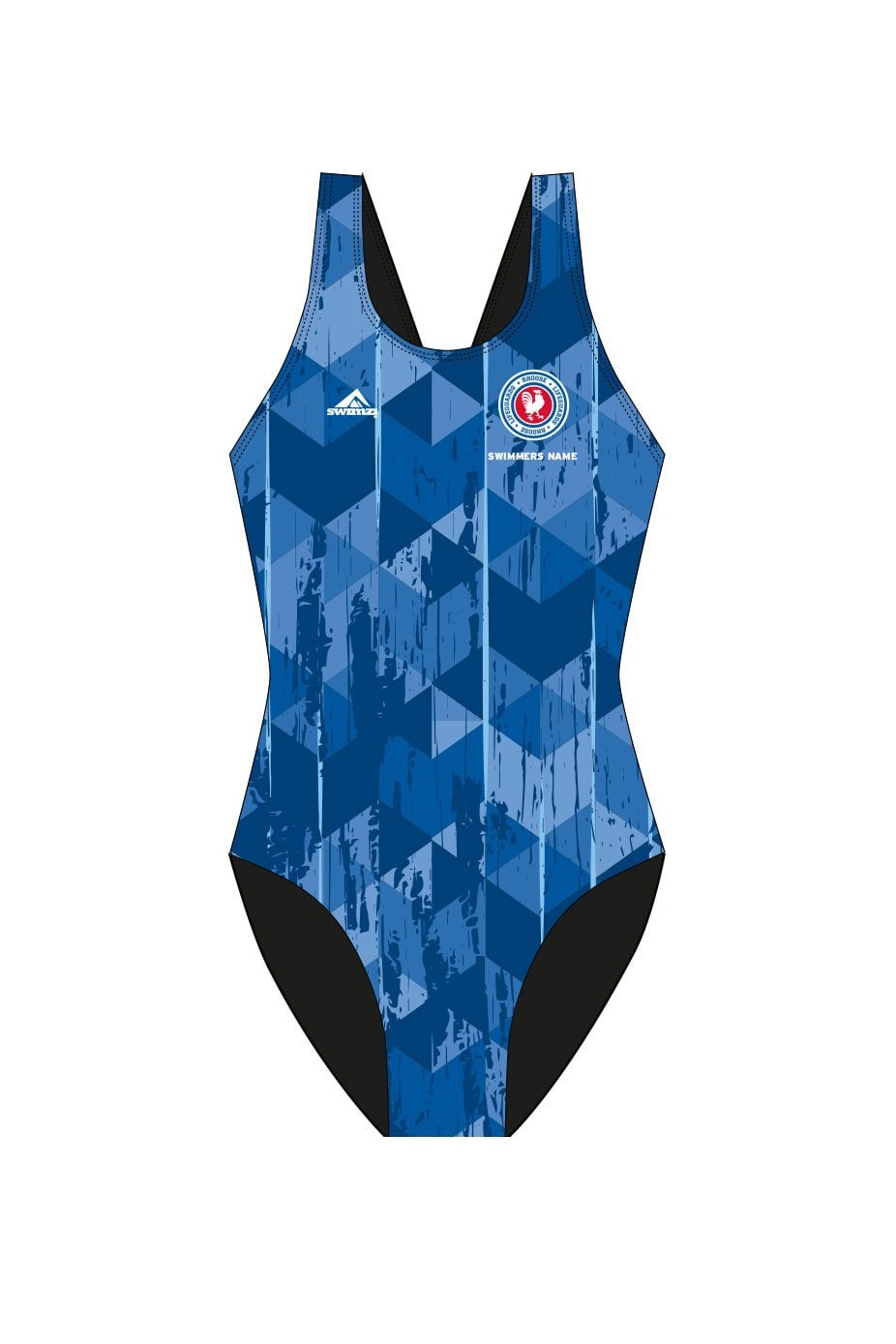 Rhoose Lifeguards Adult Female Broadstrap Swimsuit image 0