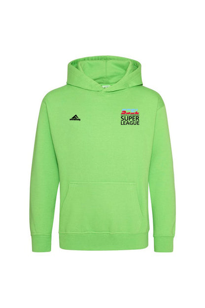 Schools Swimming Super League Adult Unisex SSSL Cotton Pullover Hoodie - Green image 0
