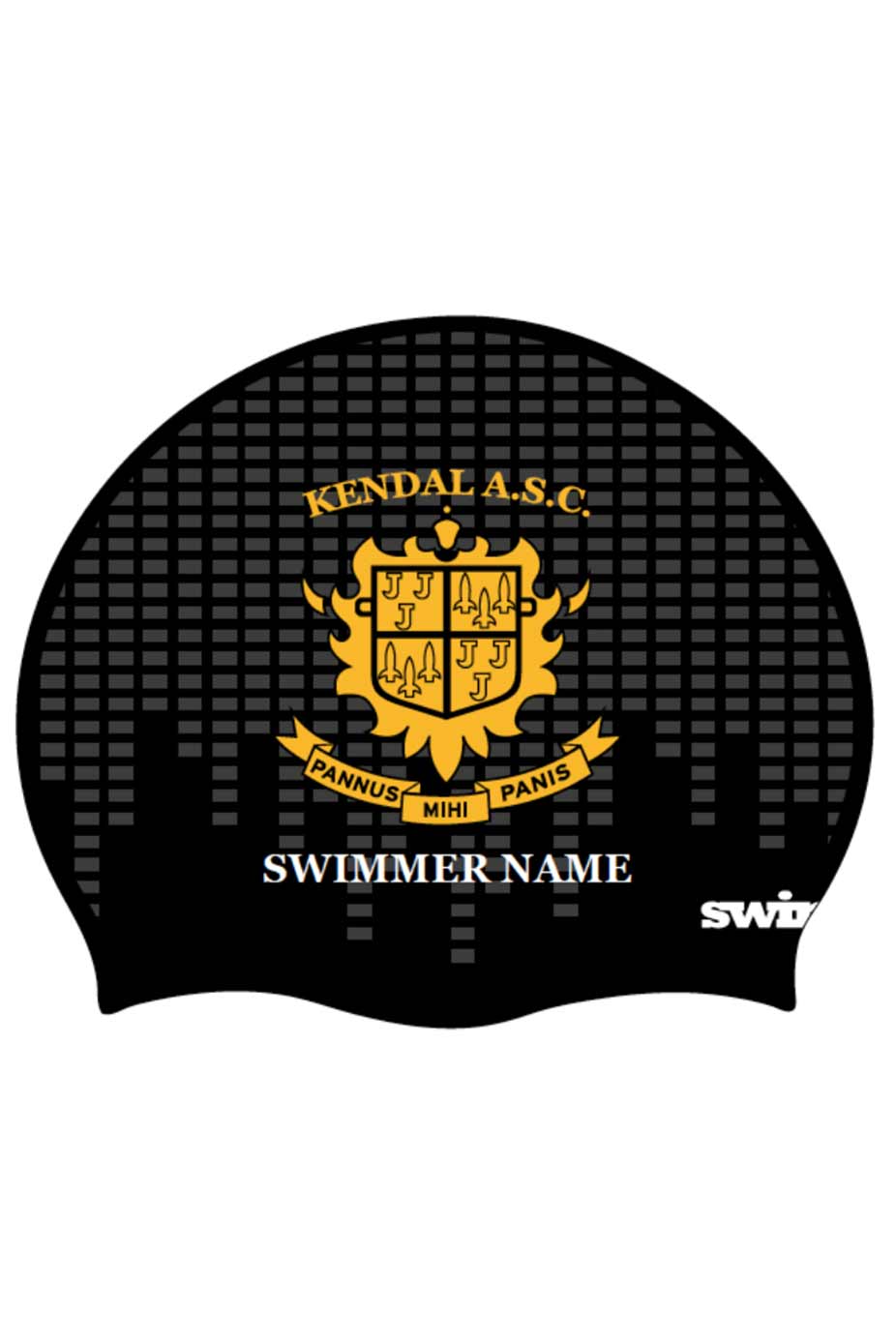 Unisex Club Swim Cap - Silicone Suede image 0