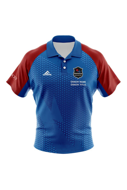 Brentwood SC Adult Unisex Coach Shirt - Polo Neck image 0