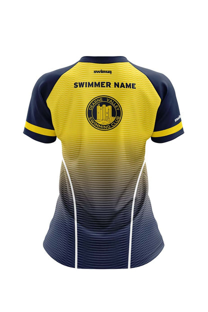 Dearne Valley SC Adult Female Polyester Club Shirt - V-Neck image 1