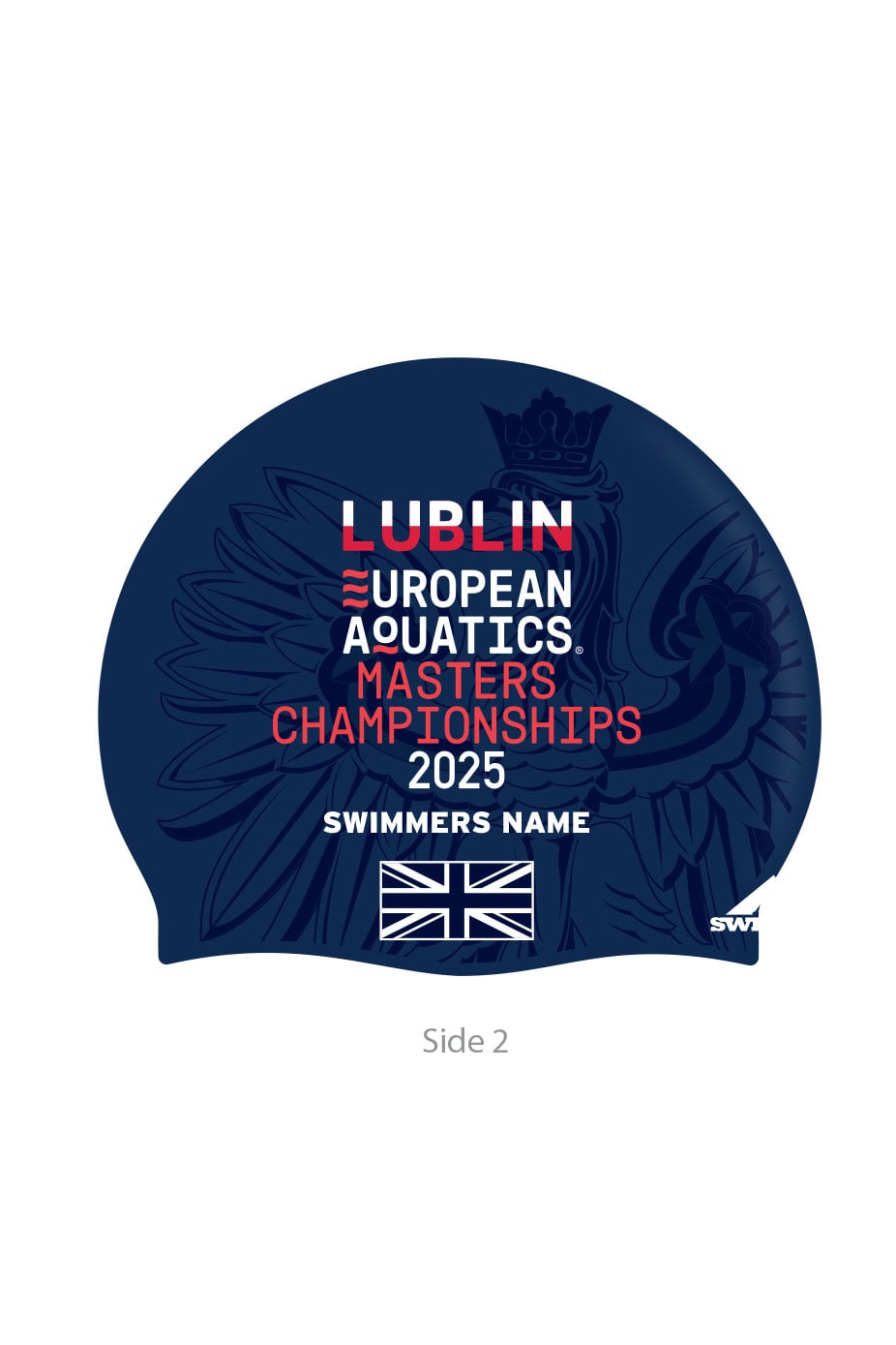 Unisex Club Swim Cap - Silicone Suede image 0