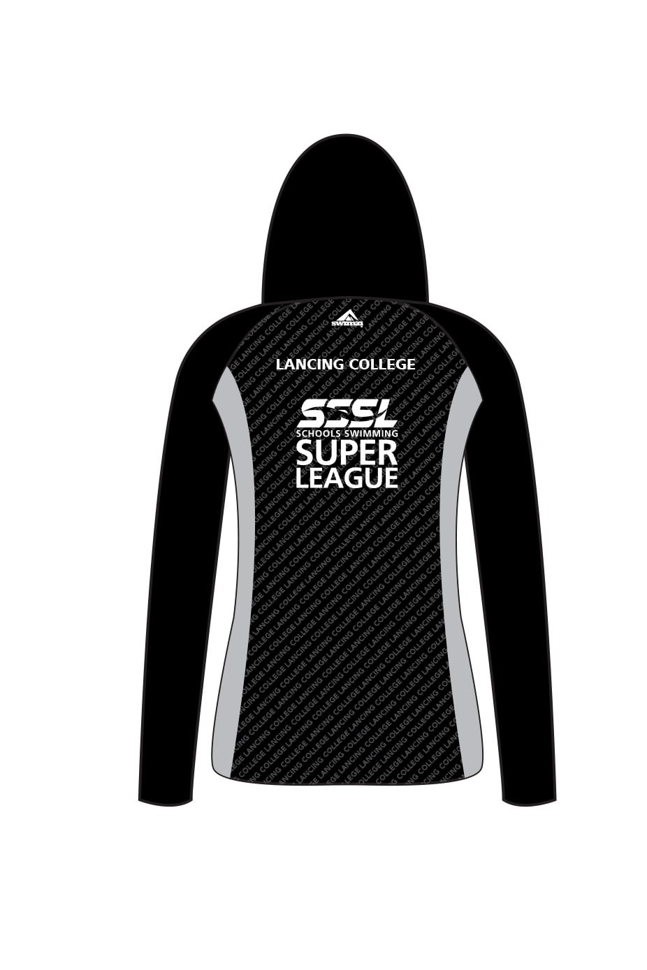 Schools Swimming Super League Adult Female Lancing College Zipped Performance Hoodie image 1