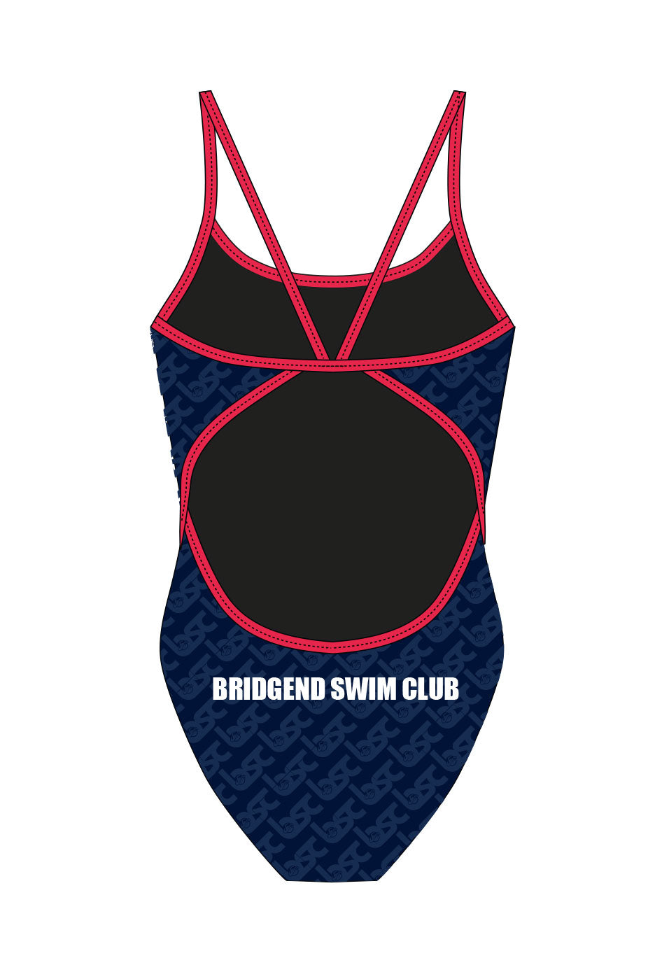 Bridgend Swim Club Adult Female Thinstrap Swimsuit image 1