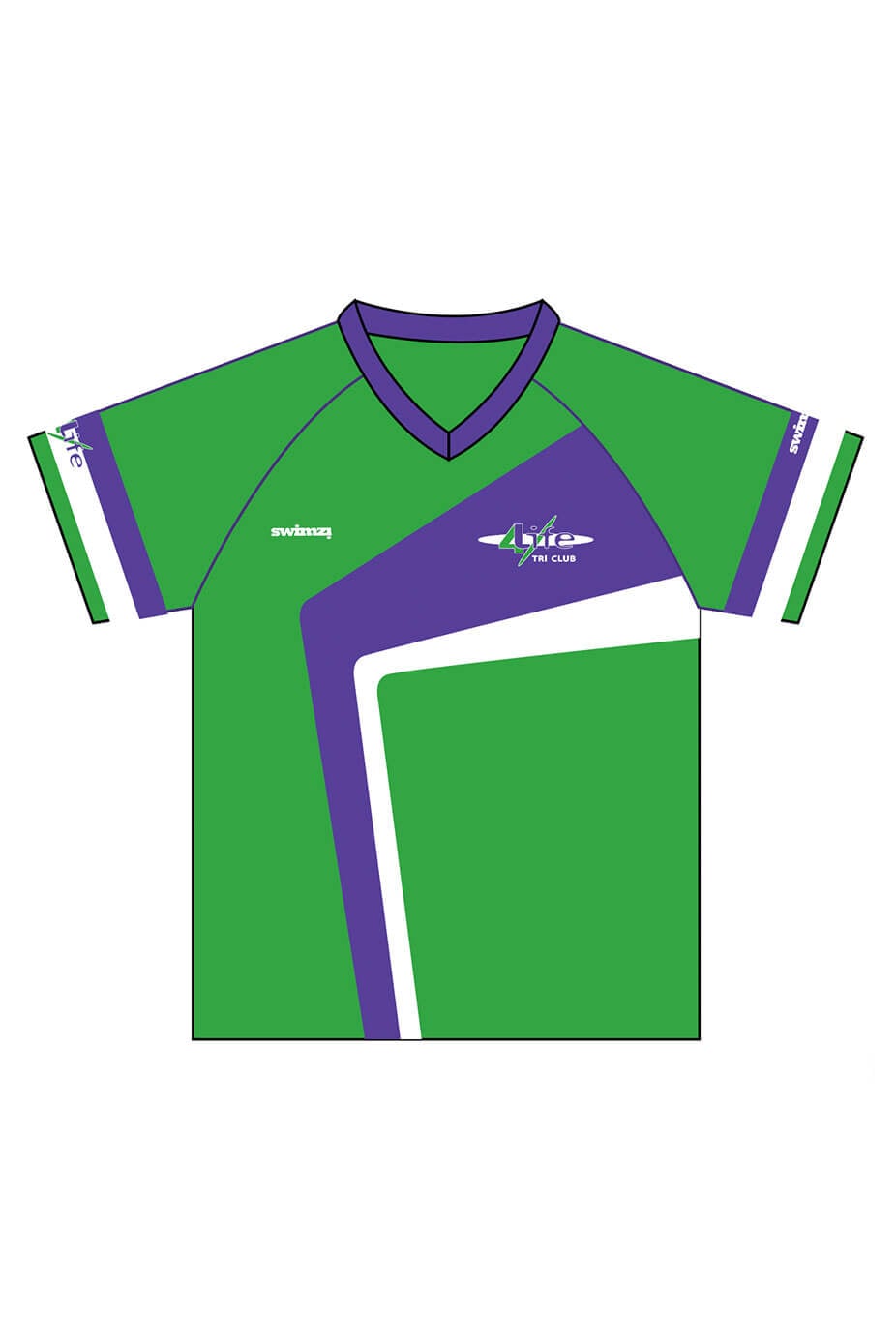 4 Life TC Adult Unisex Polyester Club Shirt - V-Neck image 0
