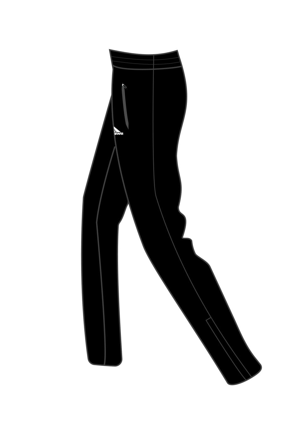 Afan Valley SC Adult Female Performance Bottoms image 1