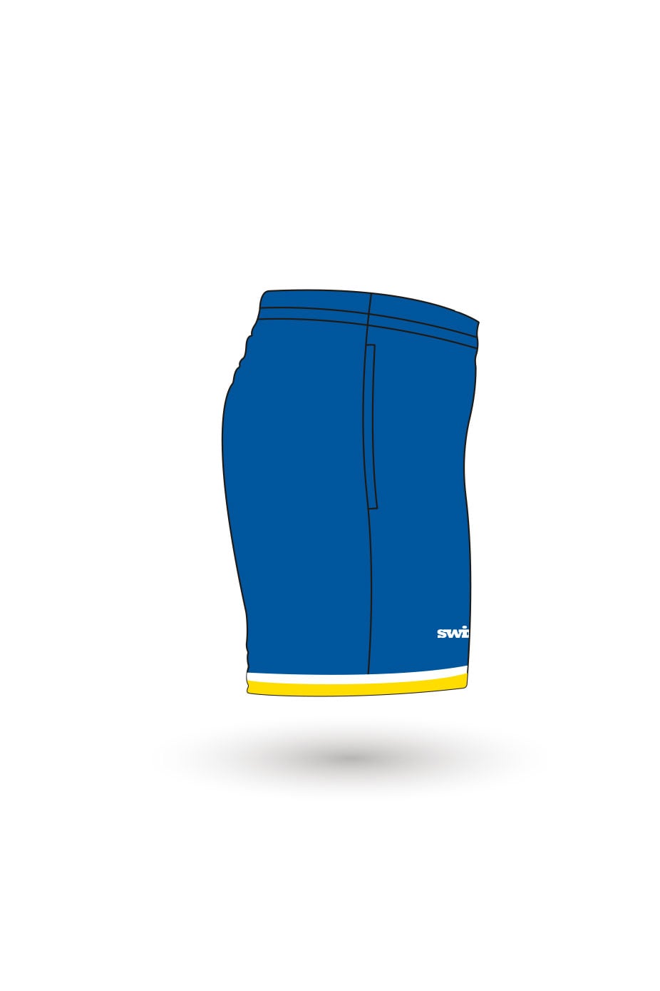 City of St Albans SC Adult Unisex Polyester Sport Shorts image 1