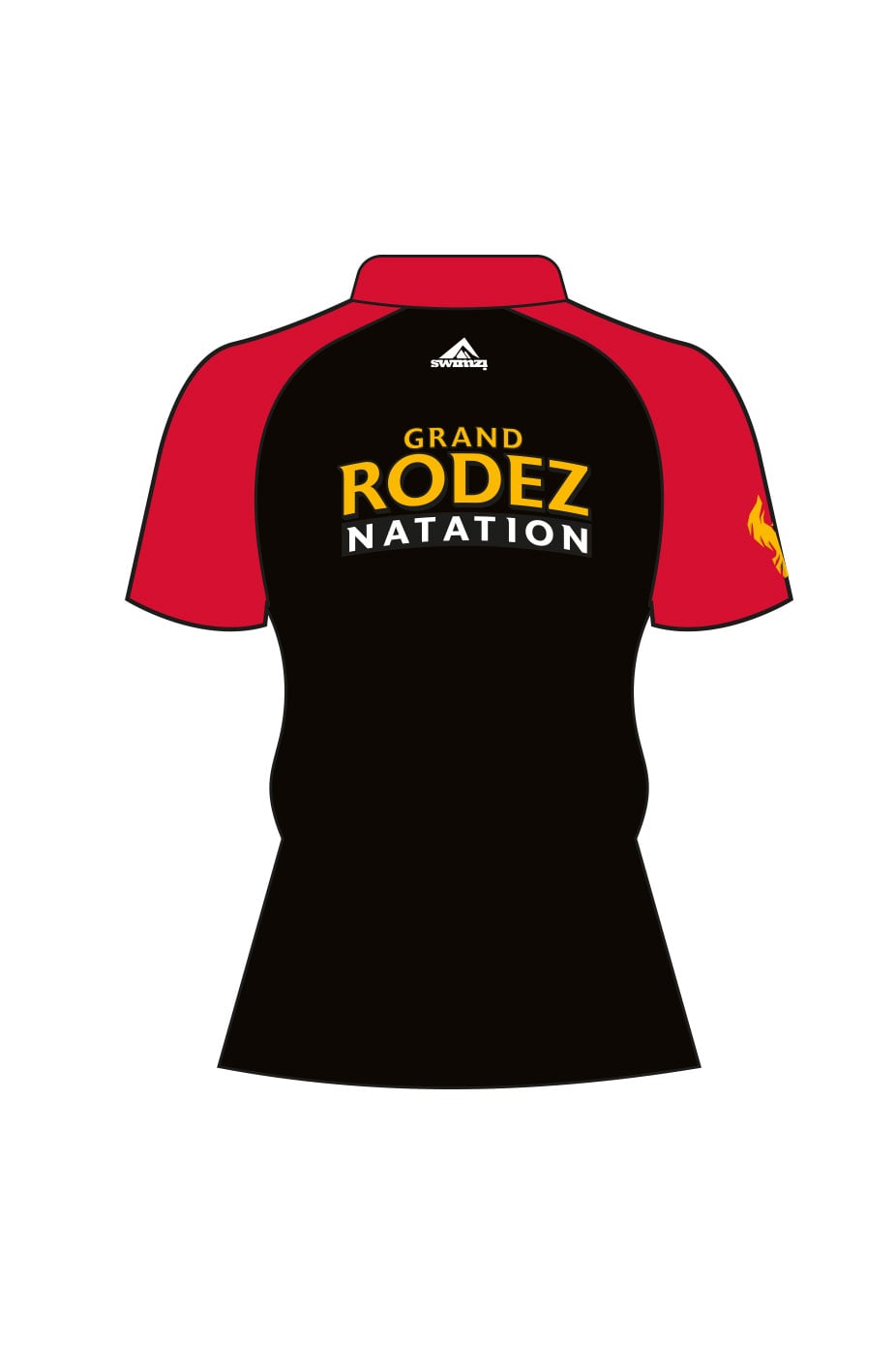 Rodez Natation Adult Female Club Shirt - Polo Neck image 1
