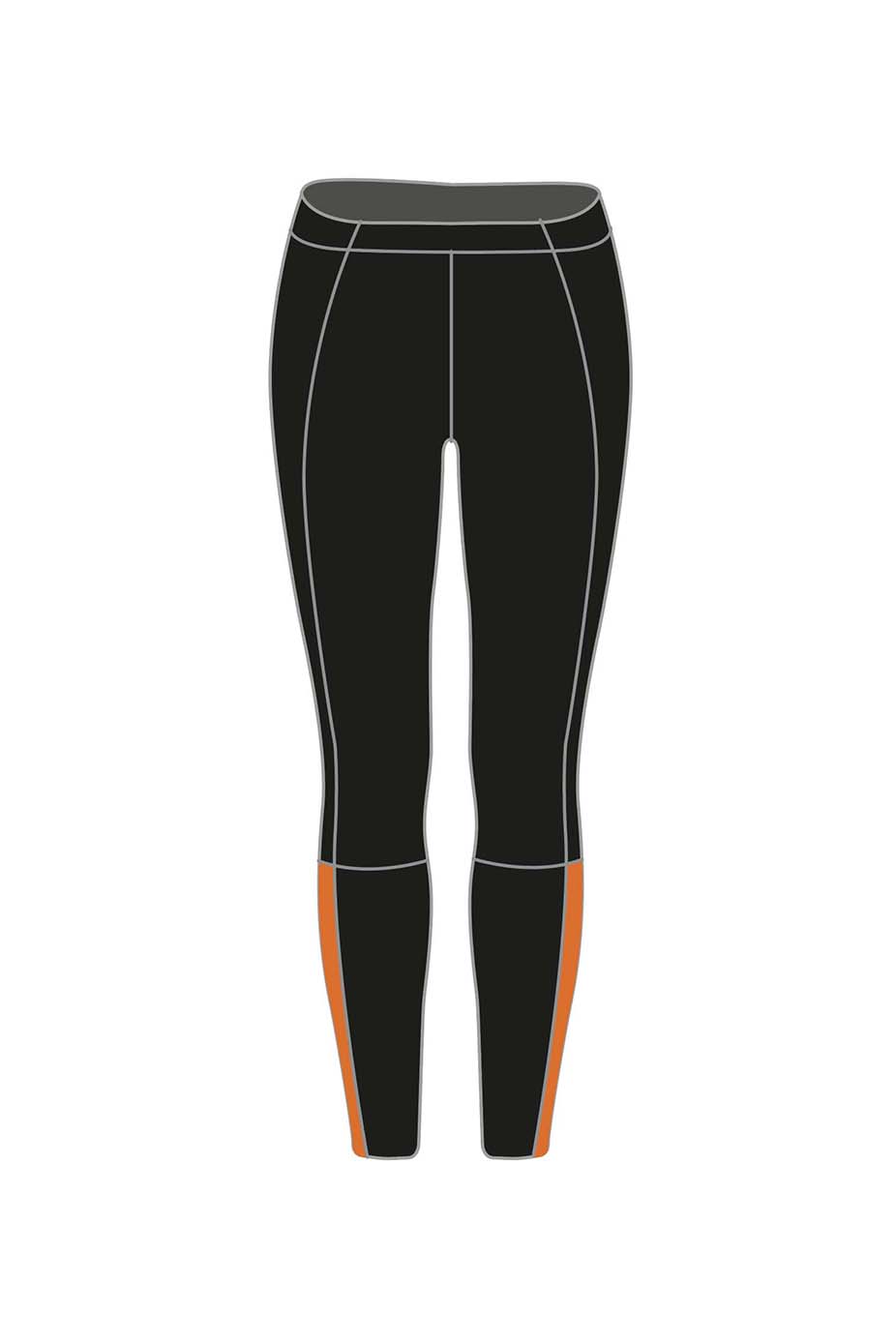 Aberavon Lifeguard Club Adult Female Compression Leggings image 1