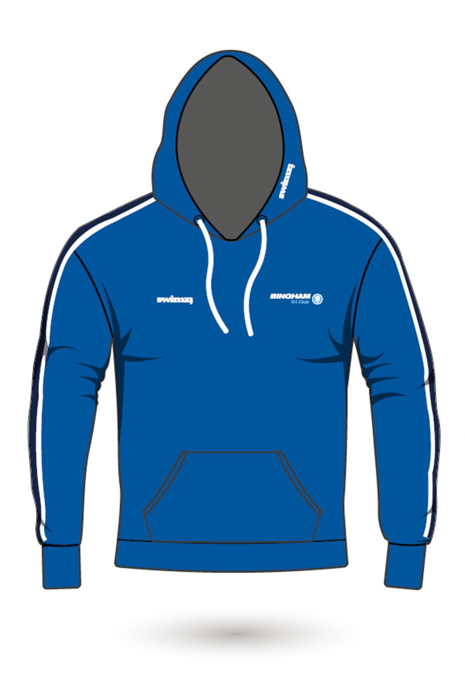 Bingham Tri Club Adult Unisex Sweat Pullover Hoodie image 0