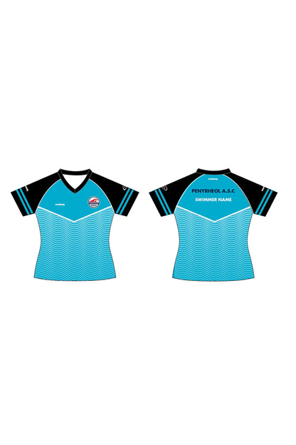 Penyrheol ASC Adult Unisex Polyester Club Shirt - V-Neck - M image