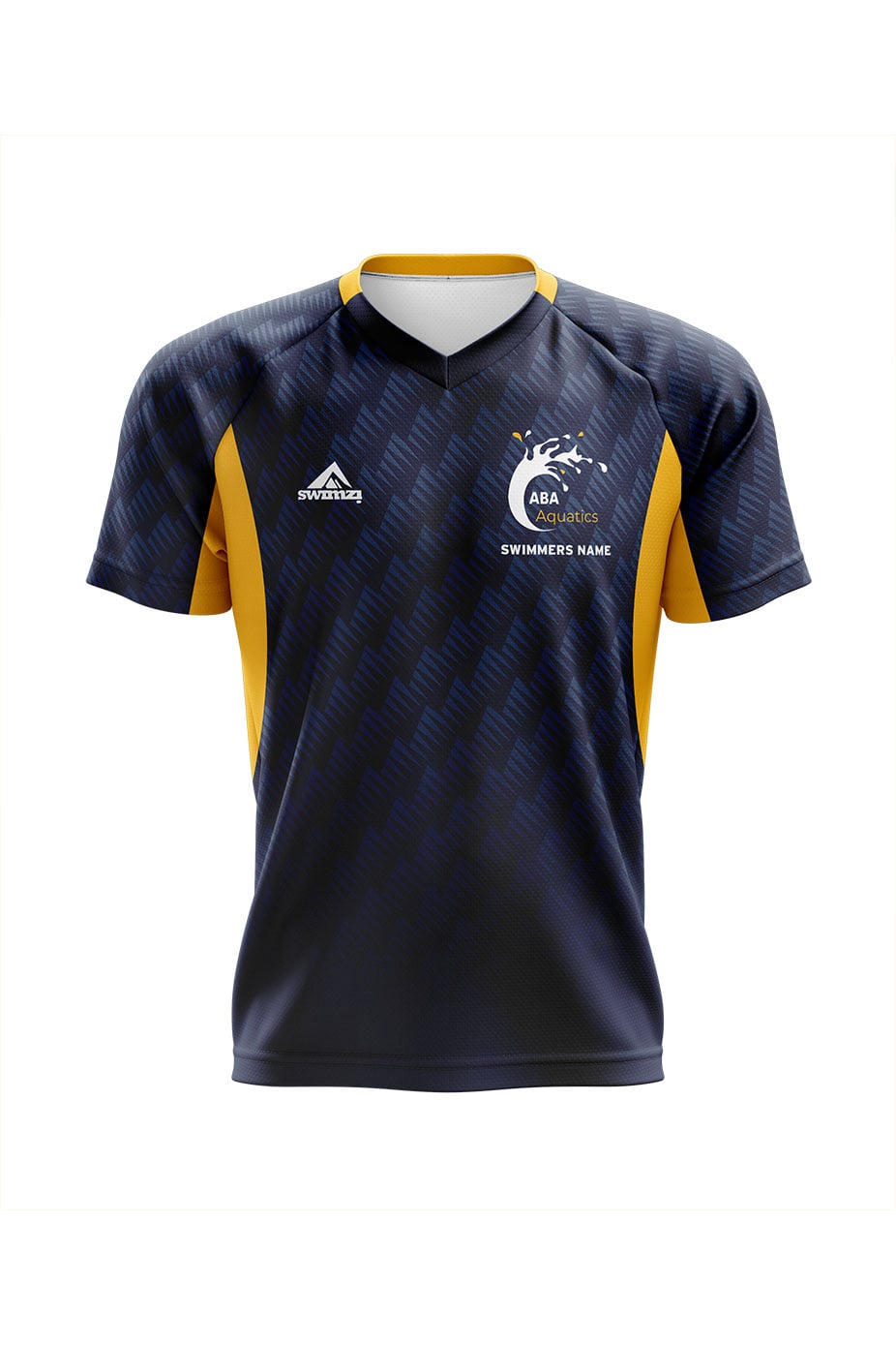 ABA Aquatics Adult Unisex Club Shirt - V-Neck image 0