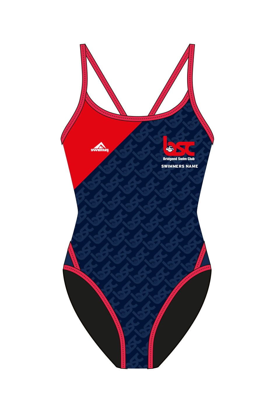 Bridgend Swim Club Adult Female Thinstrap Swimsuit image 0