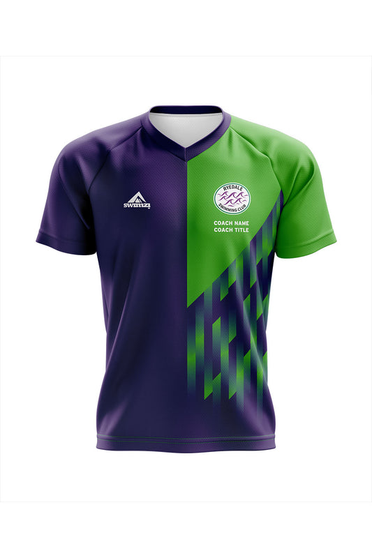 Ryedale SC Adult Unisex Coach Shirt - V-Neck image 0