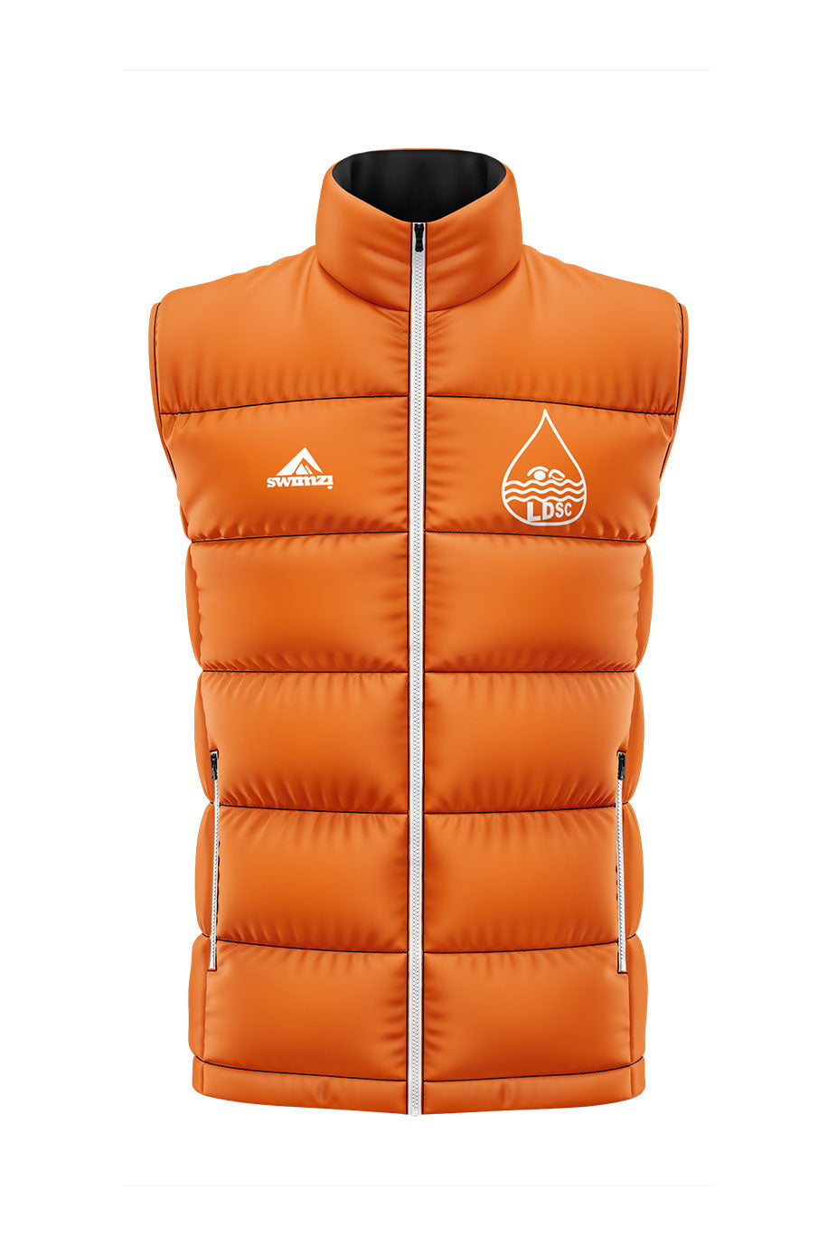 Leiston & District SC Adult Unisex Reversible Gilet image 2