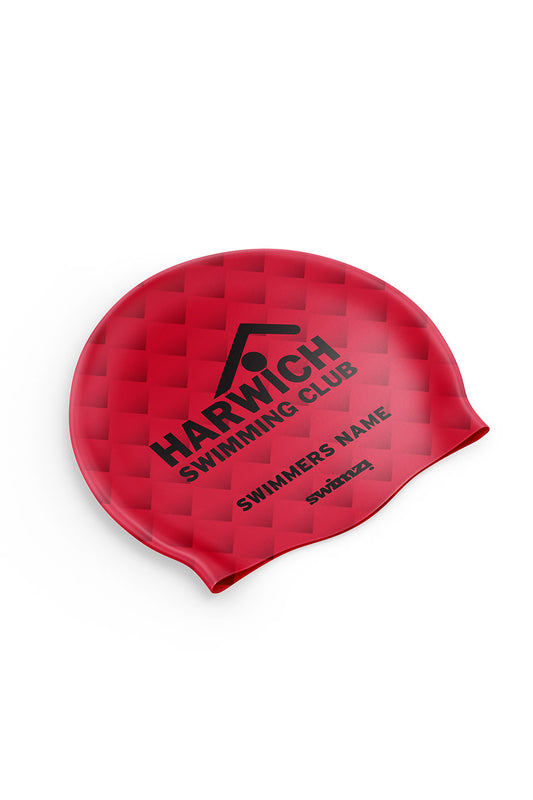 Unisex Club Swim Cap - Silicone Suede image 0