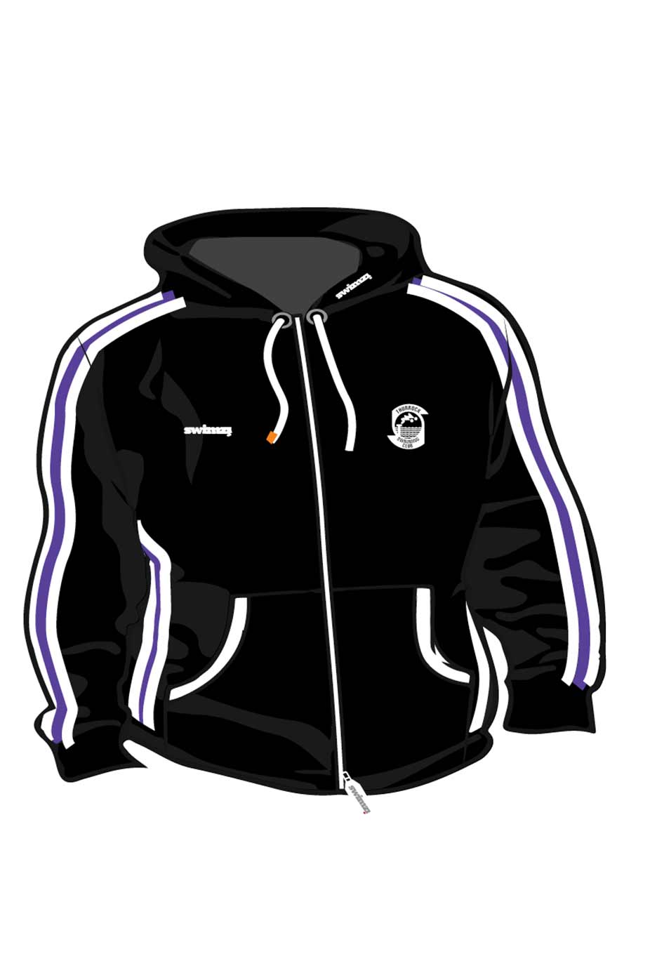 Thurrock SC Adult Unisex Sweat Zipped Hoodie image 0