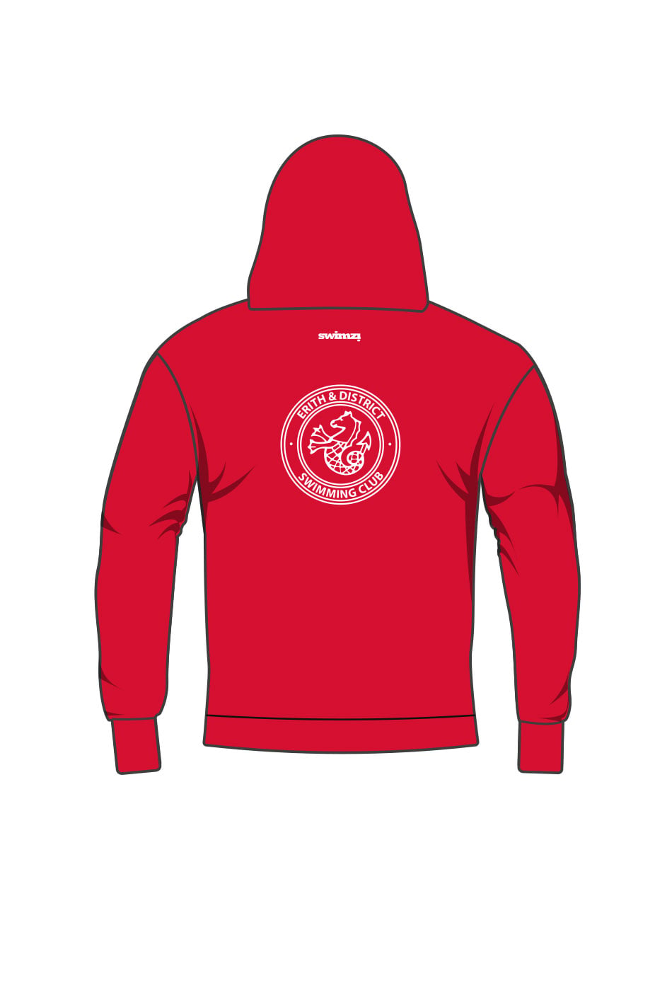 Erith & District SC Adult Unisex Pullover Performance Hoodie image 1