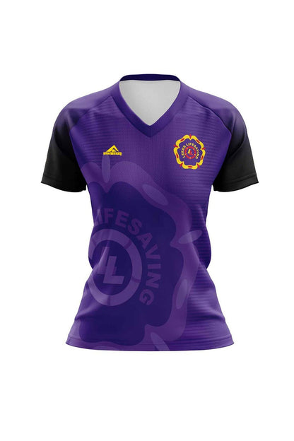Leeds Lifesaving Kids Female Polyester Club Shirt - V-Neck image 0