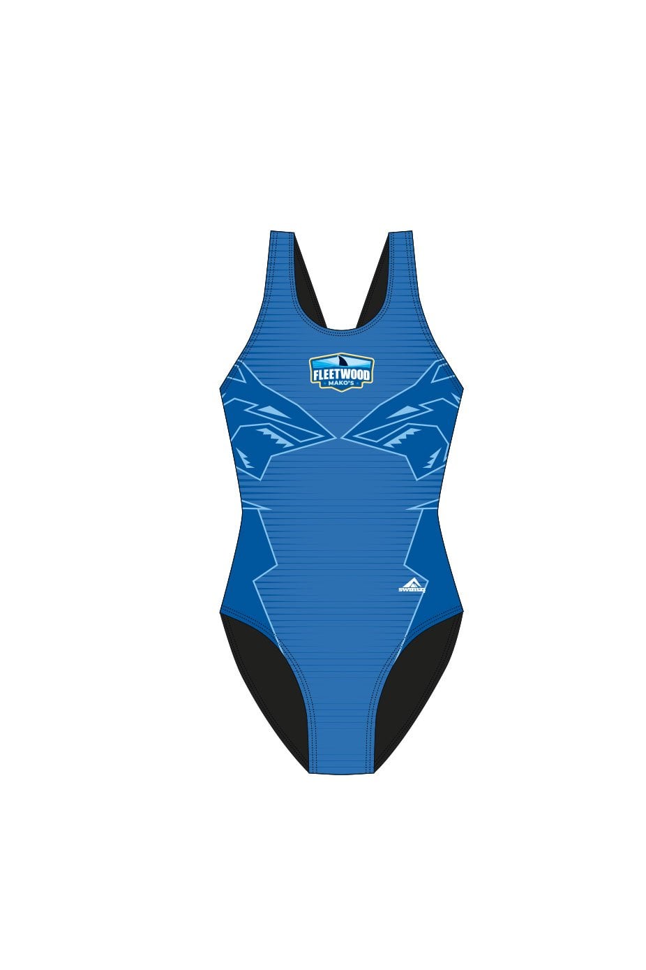 Fleetwood SC Kids Female Mako's Broadstrap Swimsuit image 0