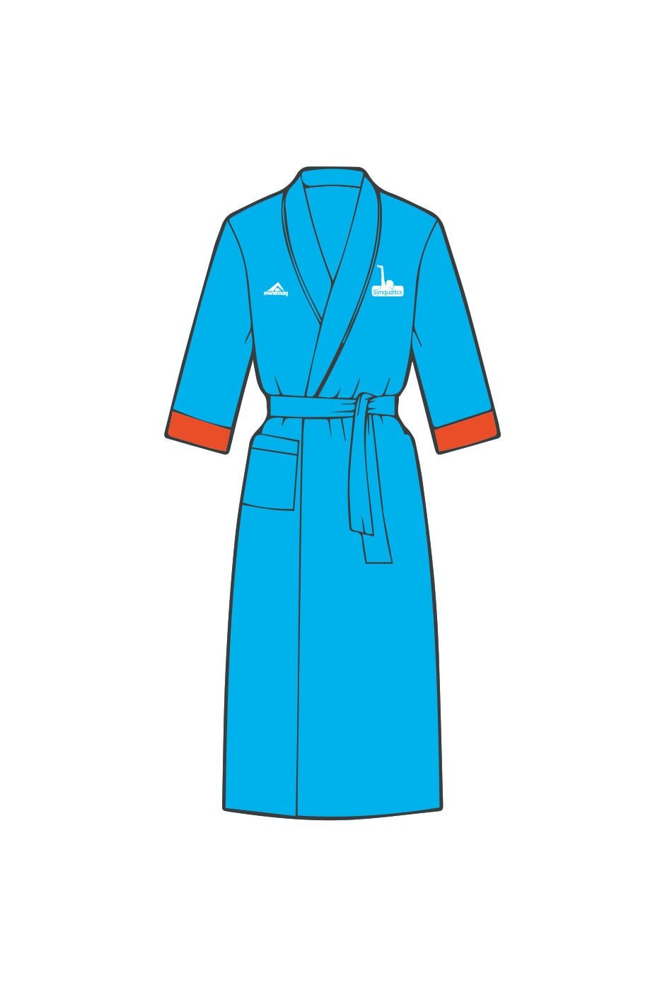 Hamilton Aquatics Adult Unisex Hamilton Synquatics Dressing Gown image 0