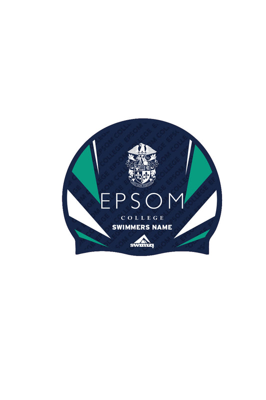 Unisex Epsom College Swim Cap - Silicone Suede image 0