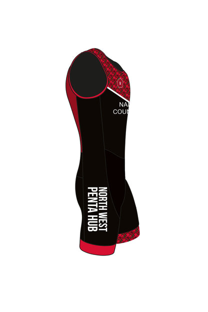 North West Pentathlon Hub Adult Unisex Sleeveless Tri Suit (Back Zip) - Opt1 image 1