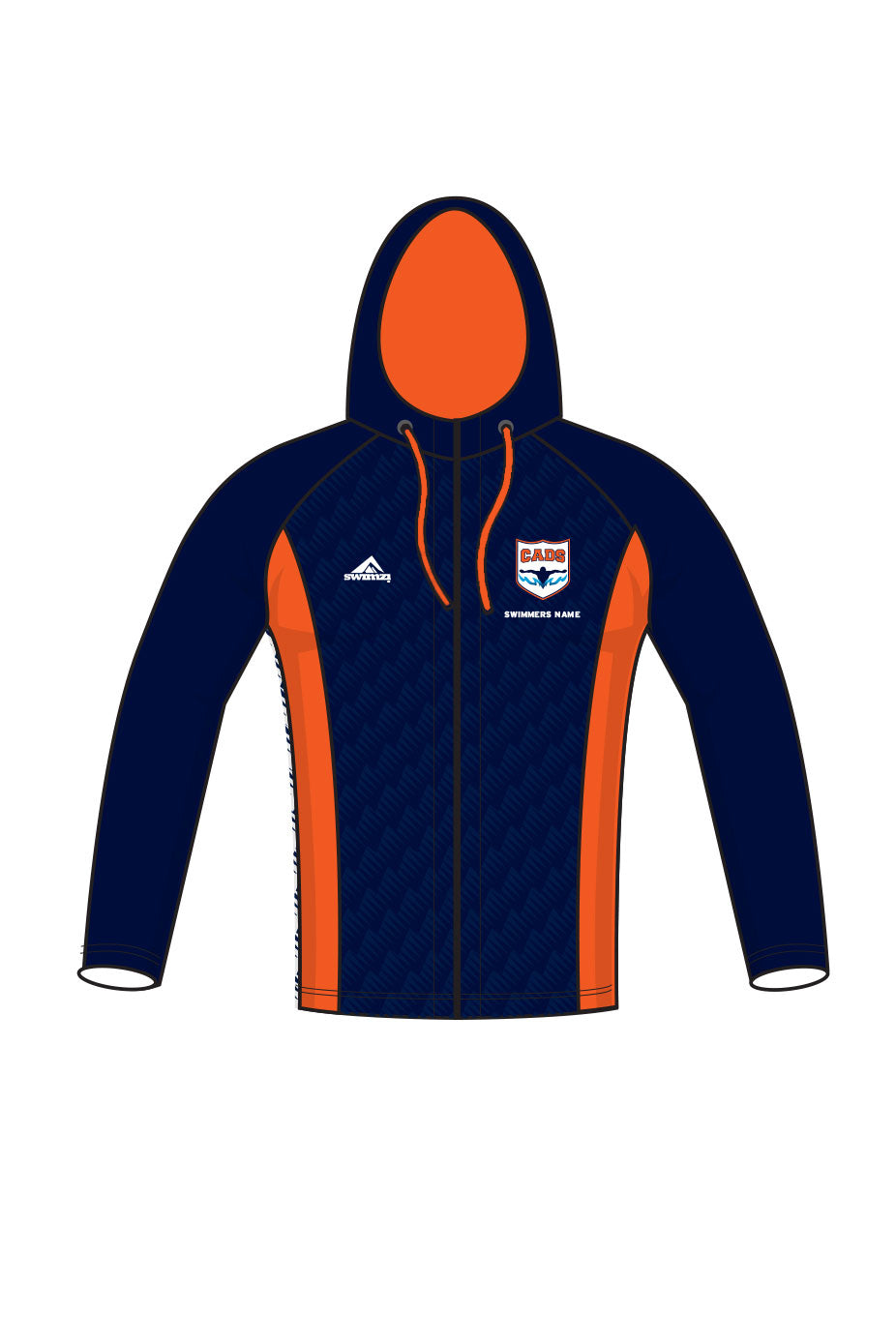 Cleethorpes & District SC Adult Unisex Zipped Performance Hoodie image 0
