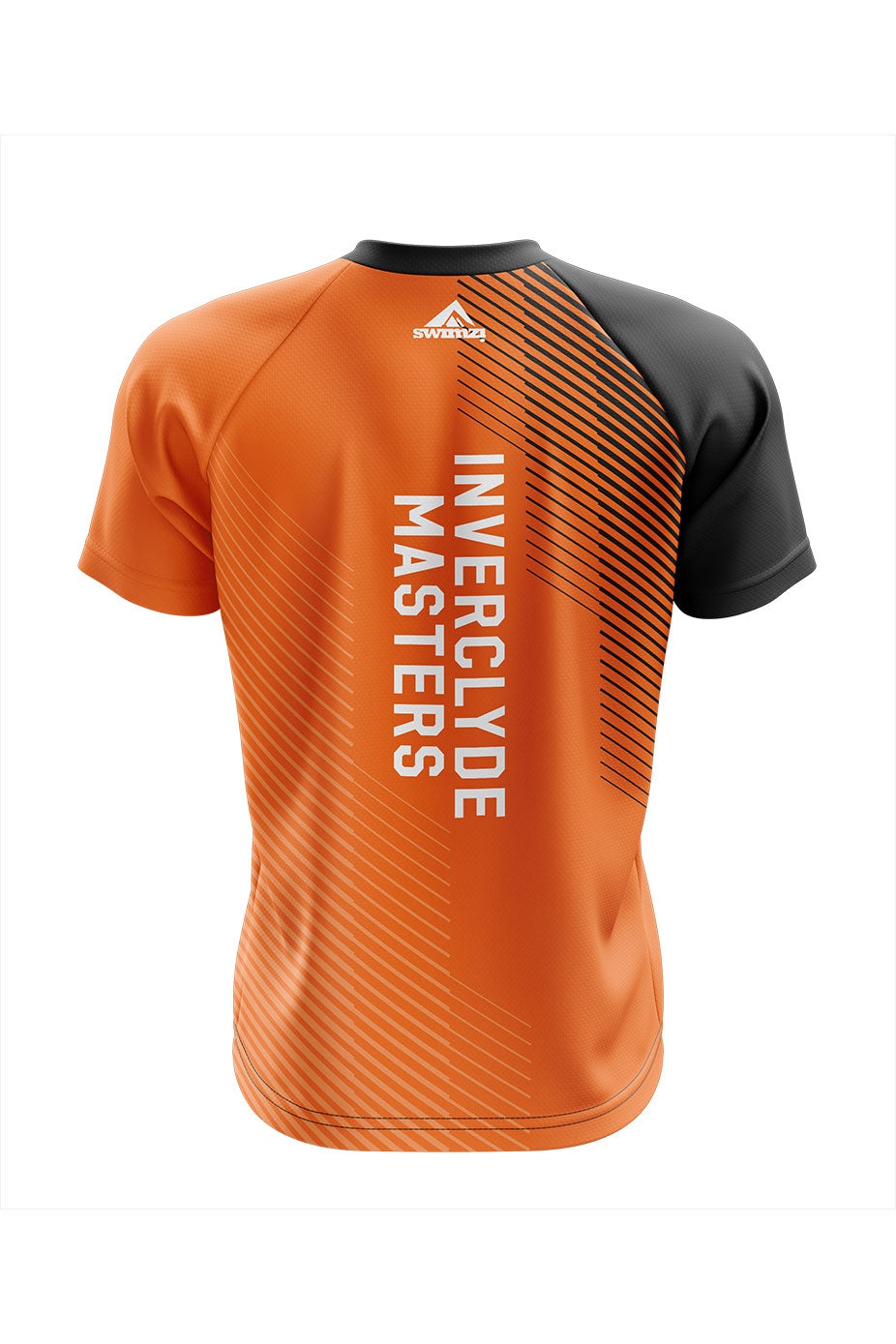 Inverclyde Masters SC Adult Unisex Club Shirt - V-Neck - Orange image 1