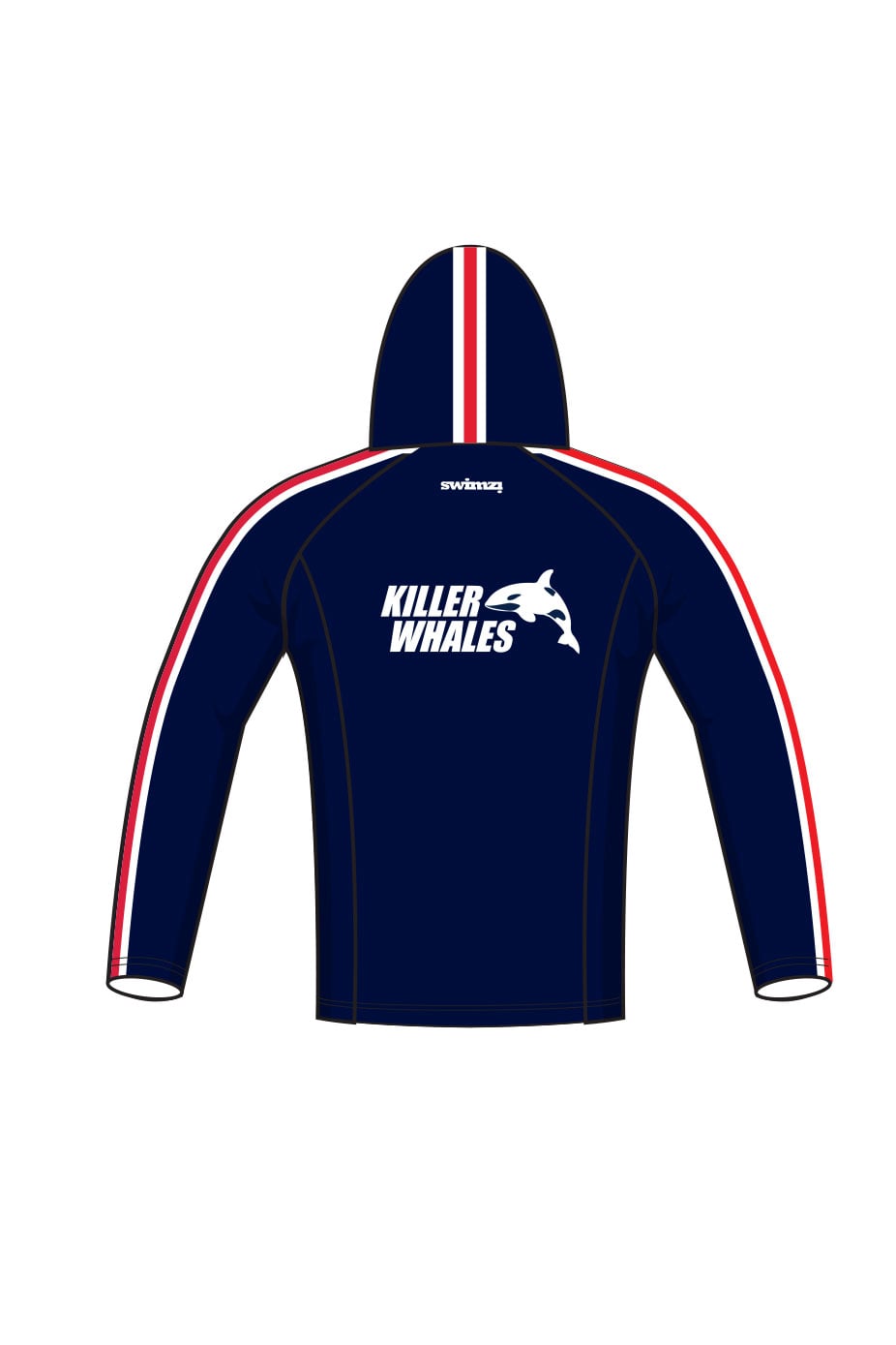 Killerwhales SC Adult Unisex Winter Zipped Performance Hoodie image 1