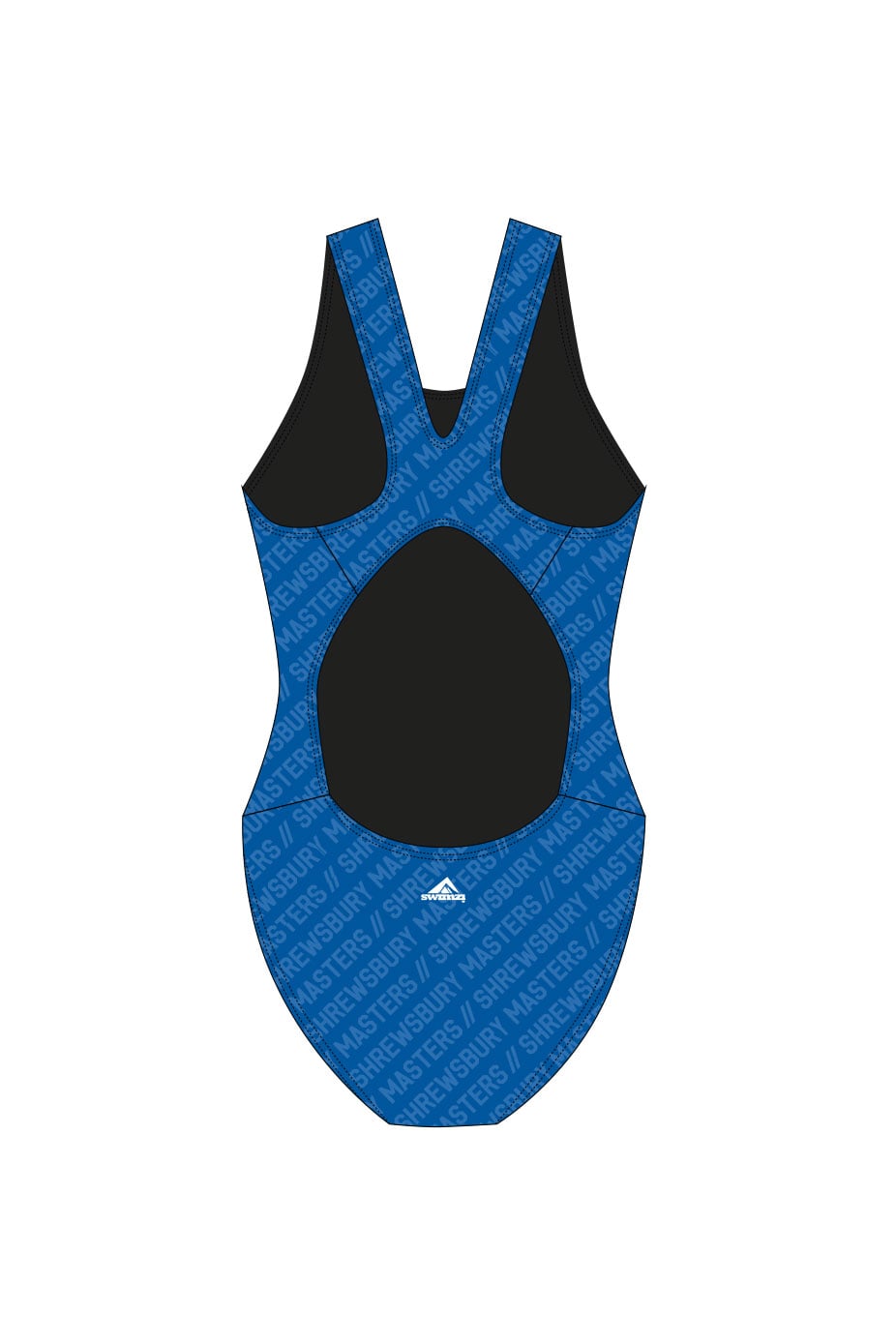 Shrewsbury Masters SC Adult Female Broadstrap Swimsuit image 1